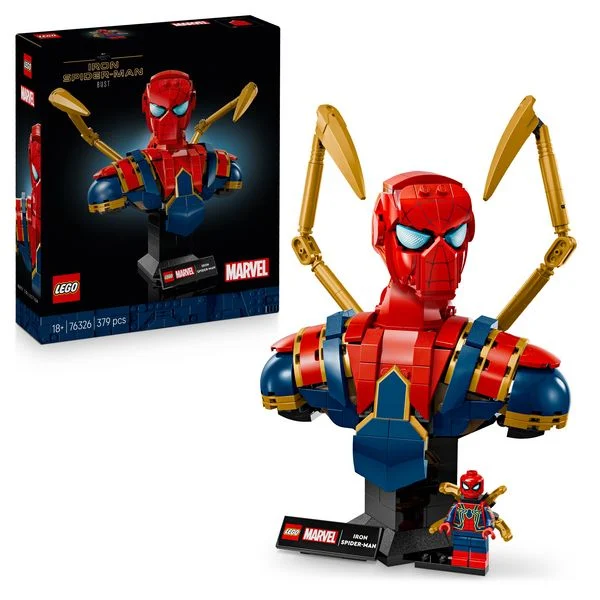 LEGO MARVEL Super Heroes 76326 Iron Spider Man Büste LEGO MARVEL Super Heroes 76326 Iron Spider Man Büste