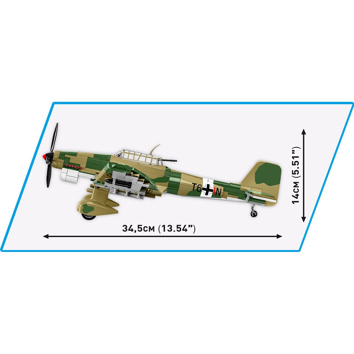 COBI 5748 - Junkers JU 87 B-2 SCALE 1:32 - Bild 7