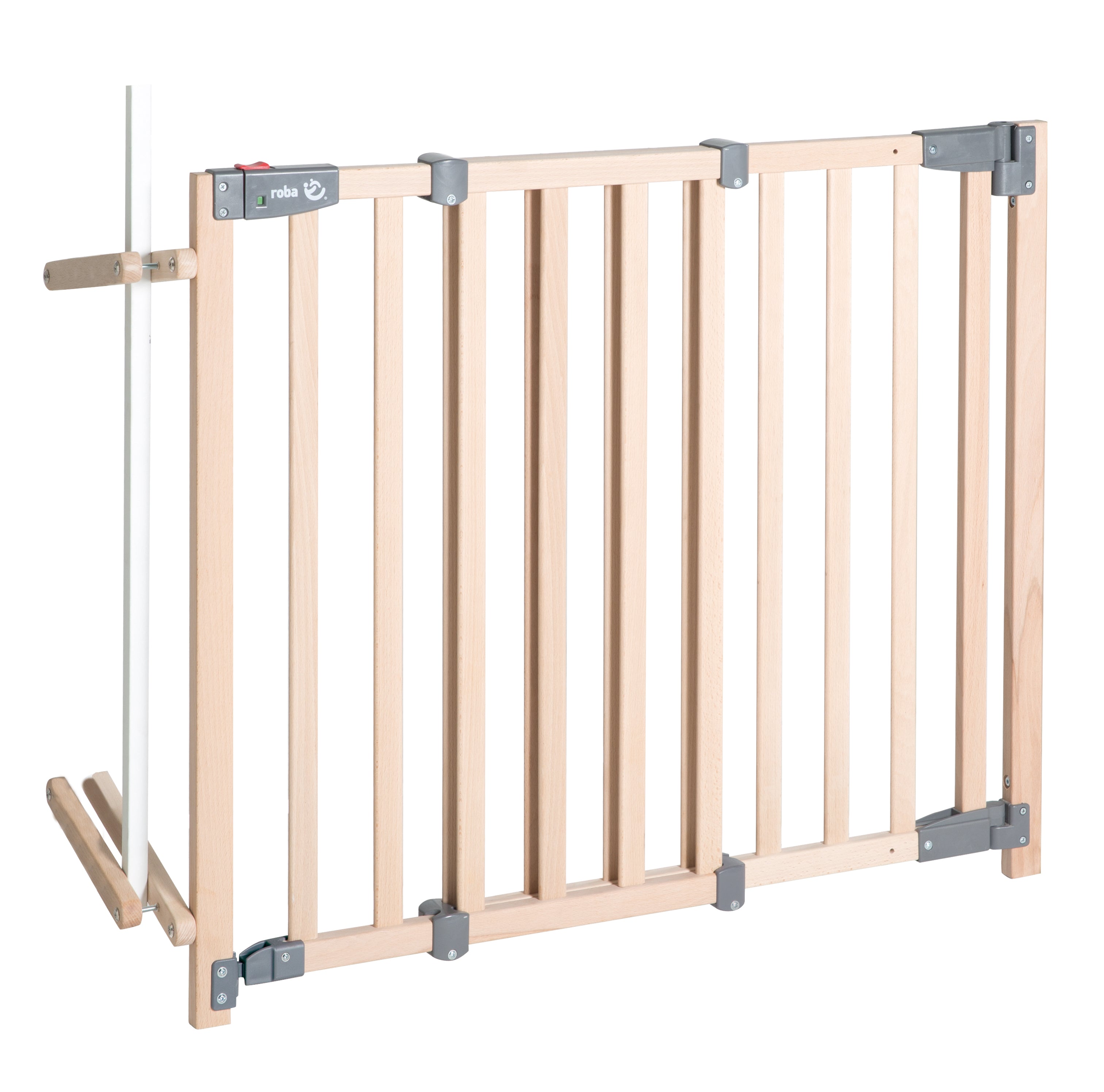 Roba 215028NL Treppenschutzgitter natur lackiert - Bild 1 Roba 215028NL Treppenschutzgitter natur lackiert - natur lackiert - Schutzgitter - Produktbild 1