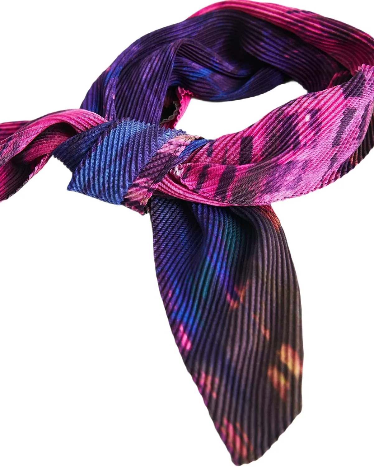 Desigual Damen Schal „Tie Dye Firkantet“ - Rot 22SAWA333016U Desigual Damen Schal „Tie Dye Firkantet“ - Rot 22SAWA333016U