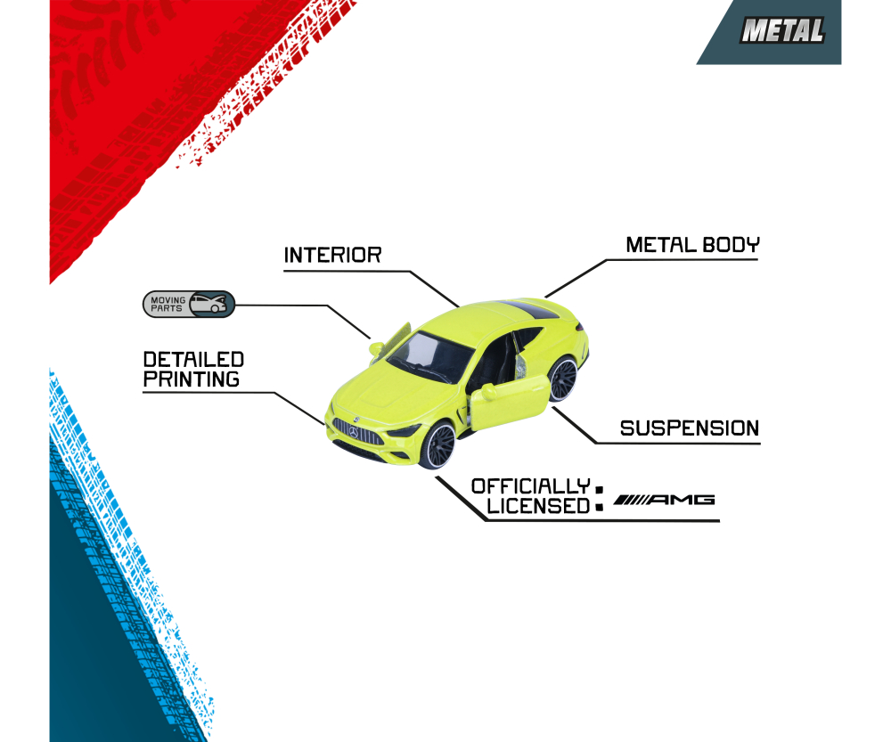 Majorette Mercedes-AMG 5 Pieces Giftpack