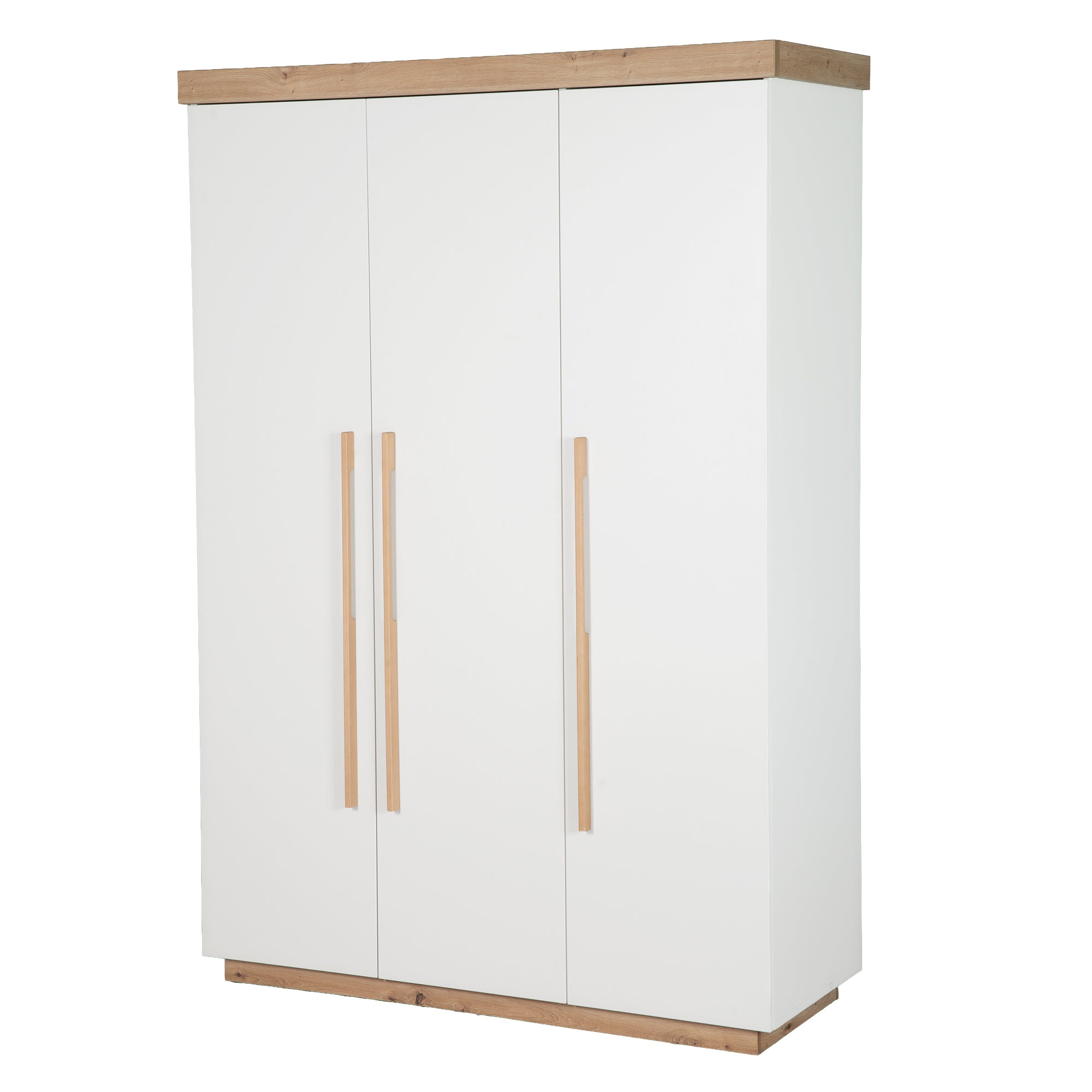 Roba 1631889 Kleiderschrank 3-türig Lumo weiß - Bild 1 Roba 1631889 Kleiderschrank 3-türig Lumo weiß - weiß - Kleiderschrank 3-türig - Produktbild 1