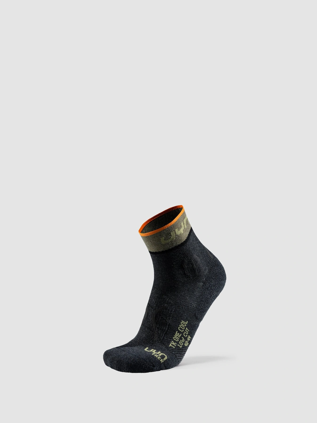 UYN Herren Trekkingsocken One Cool Low Cut S100316G043 - Anthrazit/Grün GR. 39/41 UYN Herren Trekkingsocken One Cool Low Cut S100316G043 - Anthrazit/Grün GR. 39/41