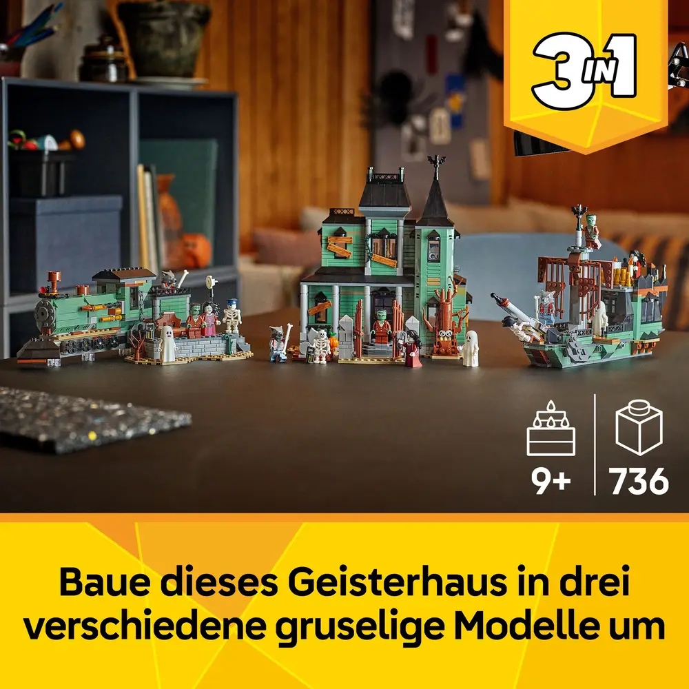 LEGO® Creator 31167 Geisterhaus LEGO® Creator 31167 Geisterhaus
