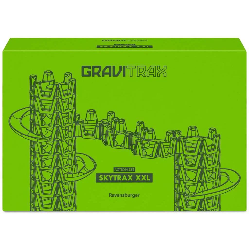 Ravensburger GraviTrax Action-Set XXL Skytrax | Innovatives Kugelbahnsystem mit neuem Design und Funktionen | Murmelba Ravensburger GraviTrax Action-Set XXL Skytrax | Innovatives Kugelbahnsystem mit neuem Design und Funktionen | Murmelba