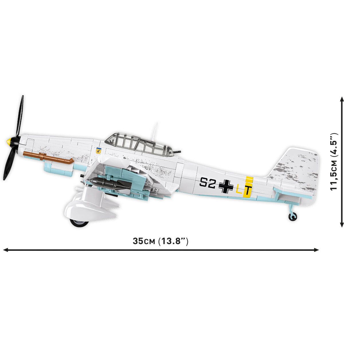 COBI 5768 - Junkers JU 87G-2 STUKA - Bild 9