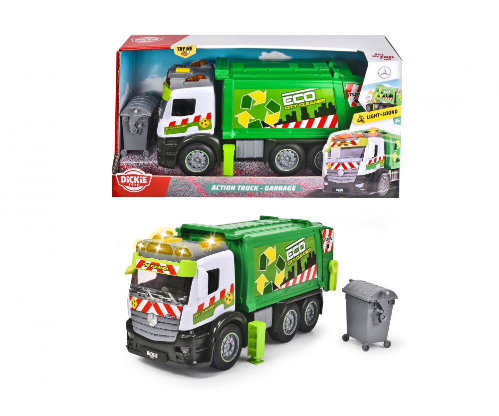 Dickie Toys Action Truck - Garbage 203745014 Dickie Toys Action Truck - Garbage 203745014