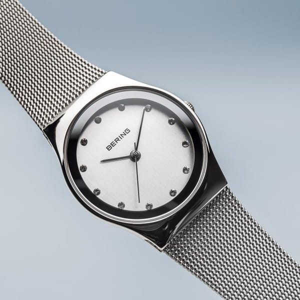 Bering 12927-000 Damenuhr, Milanaise, Silber Bering 12927-000 Damenuhr, Milanaise, Silber