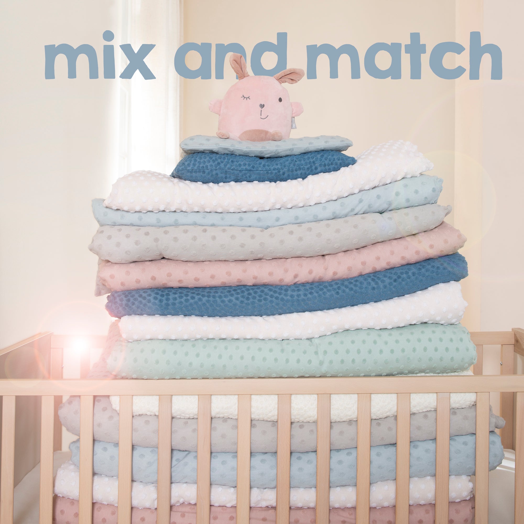 Roba 306111G284 Babydecke frosty almond beige – Heim Textilien - Produktbild 9