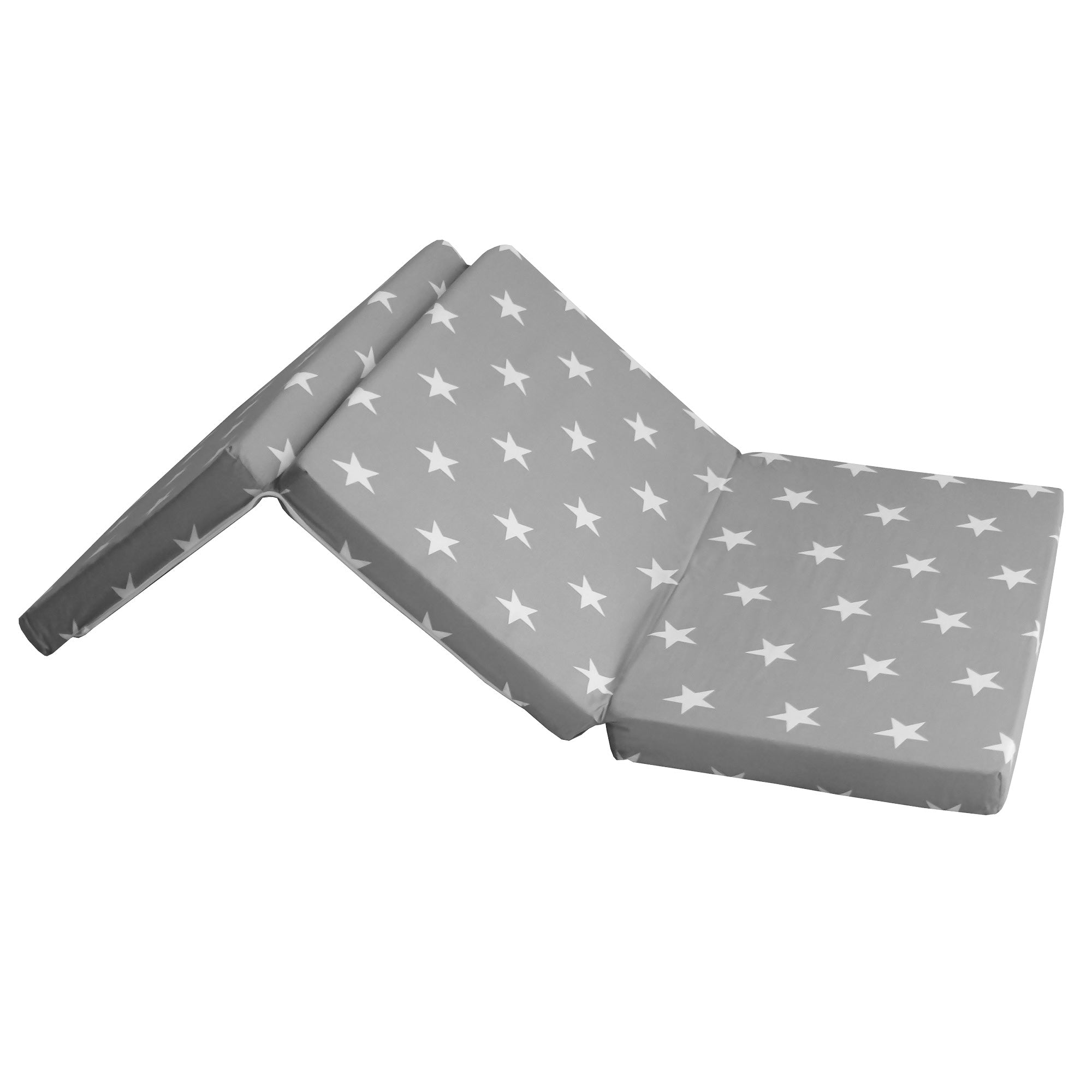 Roba 210069V190 Reisebettmatratze 60x120 Little Stars grau – Reisematratzen - Bild 3 Roba 210069V190 Reisebettmatratze 60x120 Little Stars grau – Reisematratzen - Produktbild 3