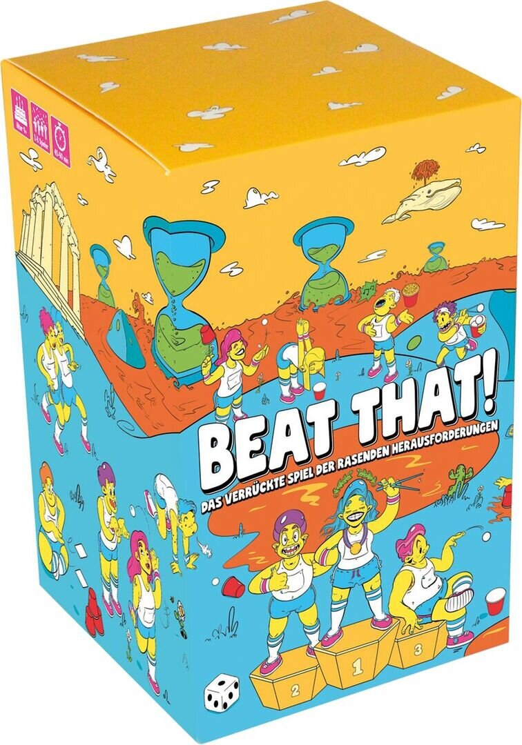 Beat That! Beat, That!, Person, Gesicht, Kopf, Person, Gesicht, Kopf, Person, Gesicht, Kopf