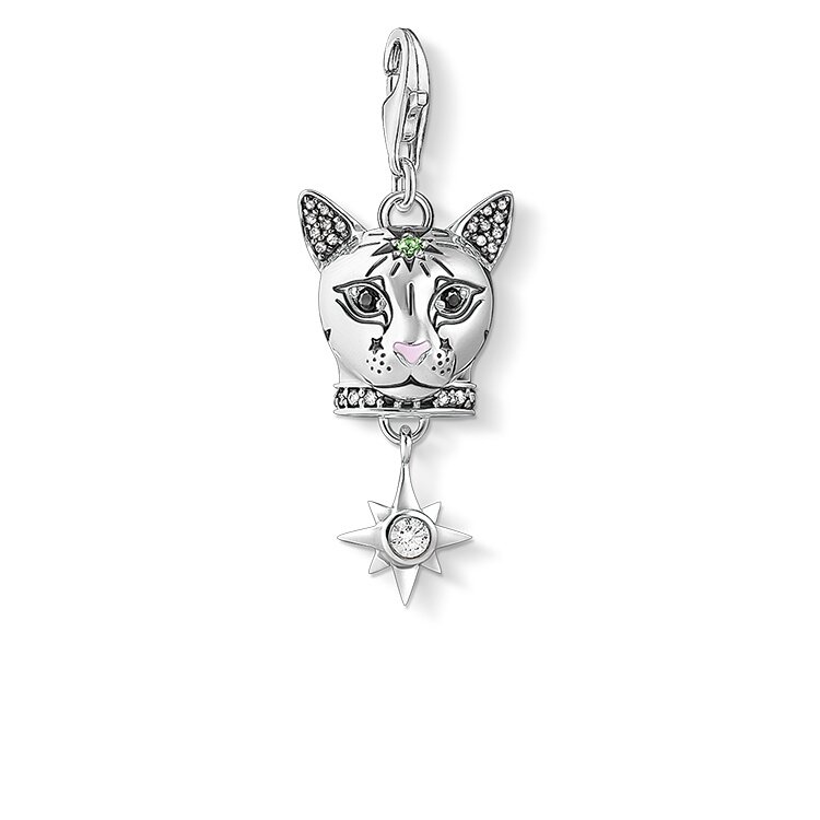 Thomas, Sabo, Anhänger, Charm-Club, Katze, Silber, 1820-845-7, Zubehor, Anhänger