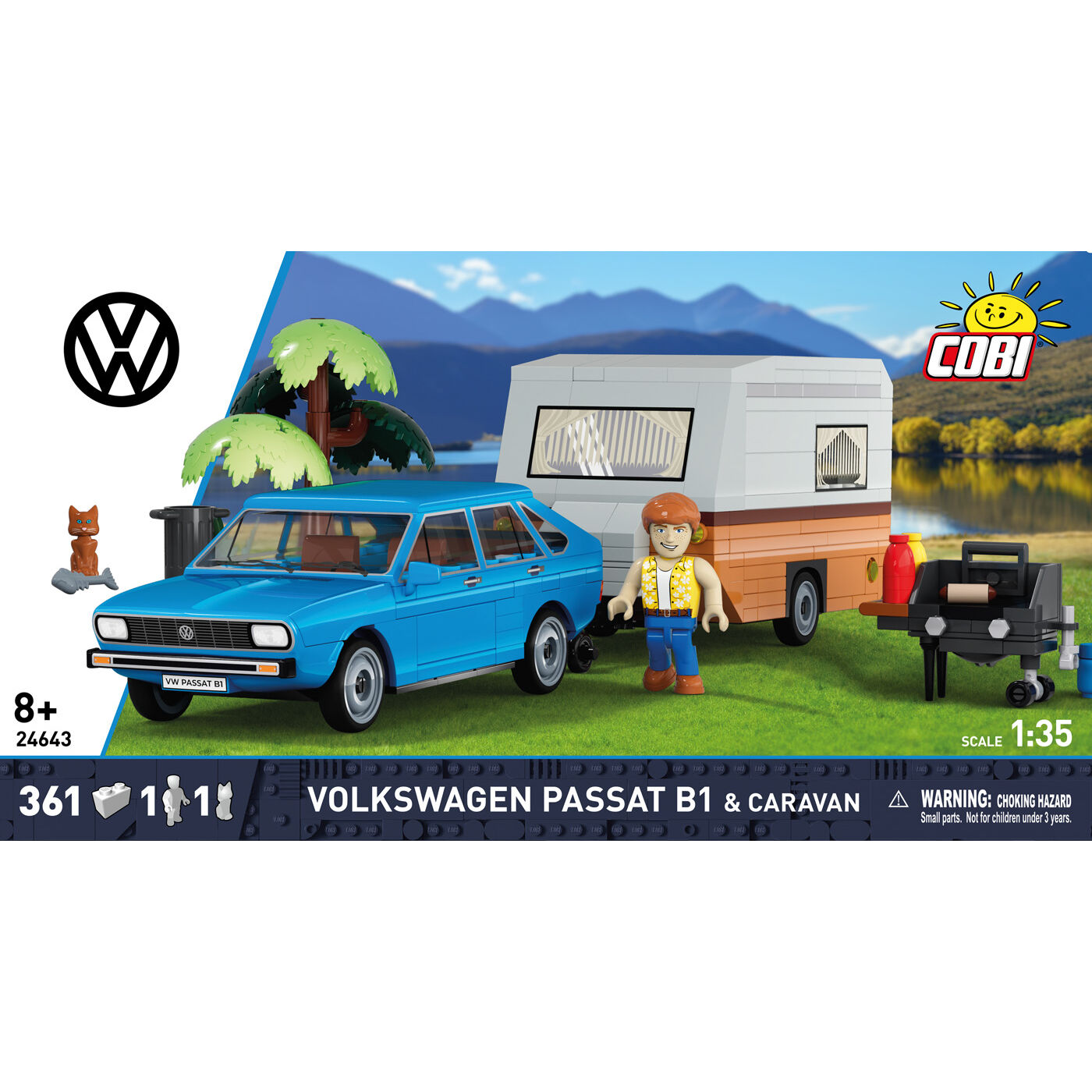 COBI 24643 - PASSAT B1 W/caravan - Bild 3 COBI 24643 - PASSAT B1 W/caravan - Bild 3