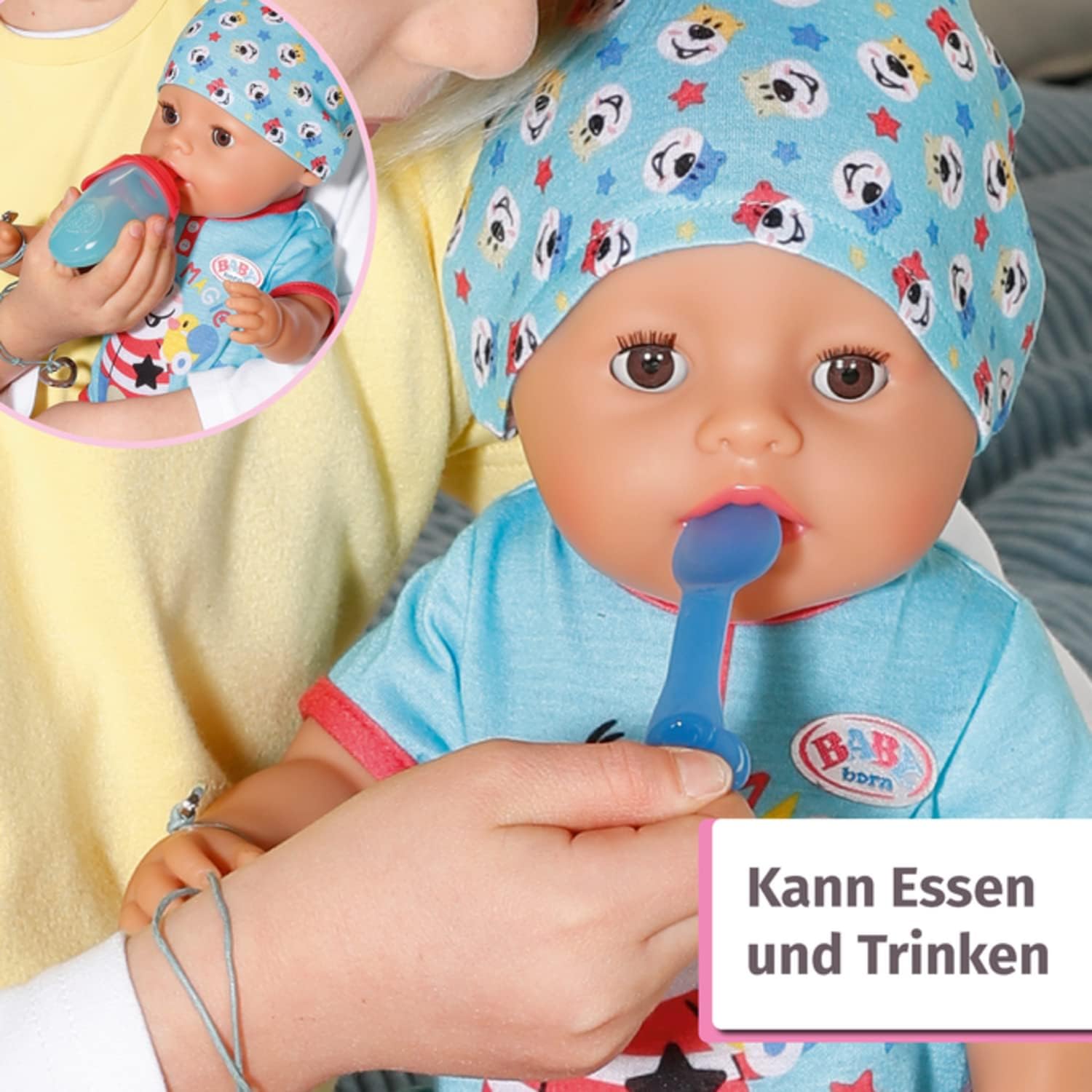 Hut, Besteck, Löffel, Baby, Person