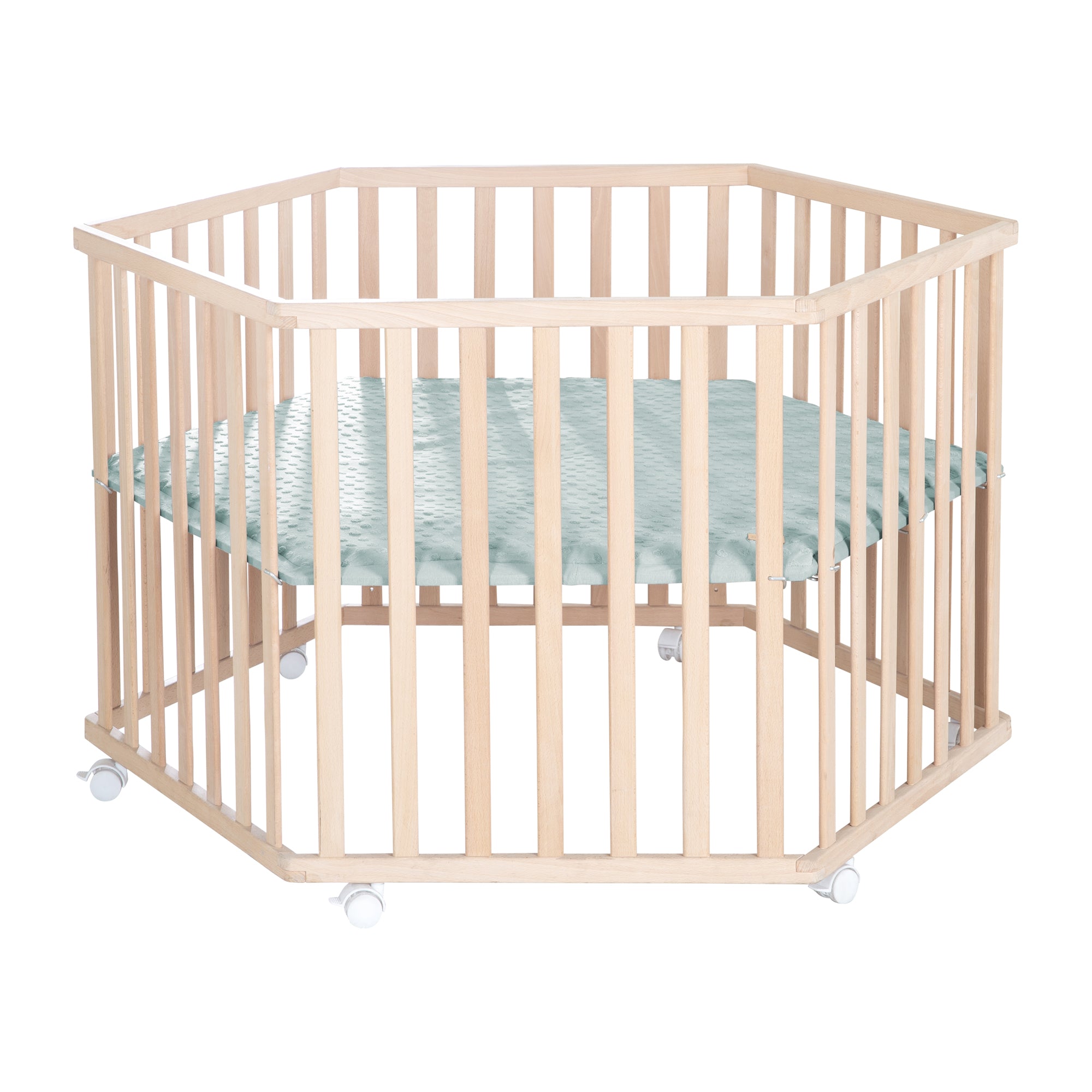 Roba 0232NAG240 Laufgitter 6-eckig Lil Planet grün Bio Buche natur - Bild 1 Roba 0232NAG240 Laufgitter 6-eckig Lil Planet grün Bio Buche natur - Bio Buche natur - Laufgitter - Produktbild 1