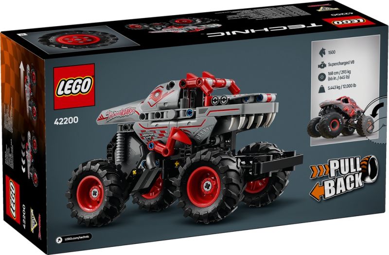 LEGO® Technic 42200 Monster Jam™ ThunderROARus™