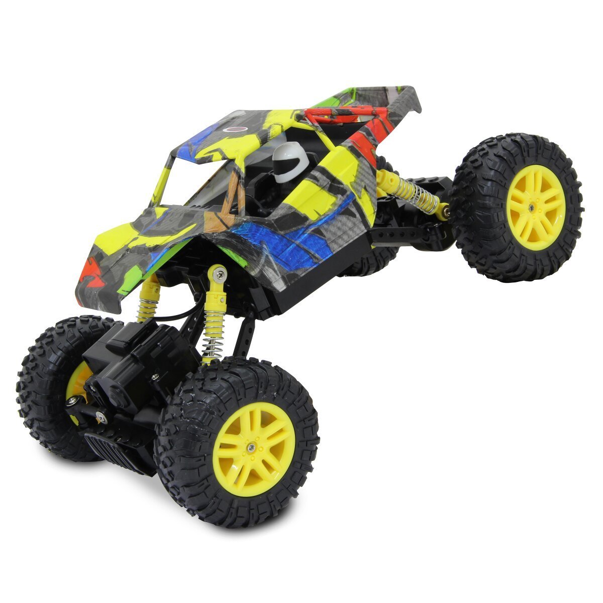 JAMARA Hillriser Crawler 4WD 1:18 gelb 2,4GHz ab 6 Jahren JAMARA Hillriser Crawler 4WD 1:18 gelb 2,4GHz ab 6 Jahren
