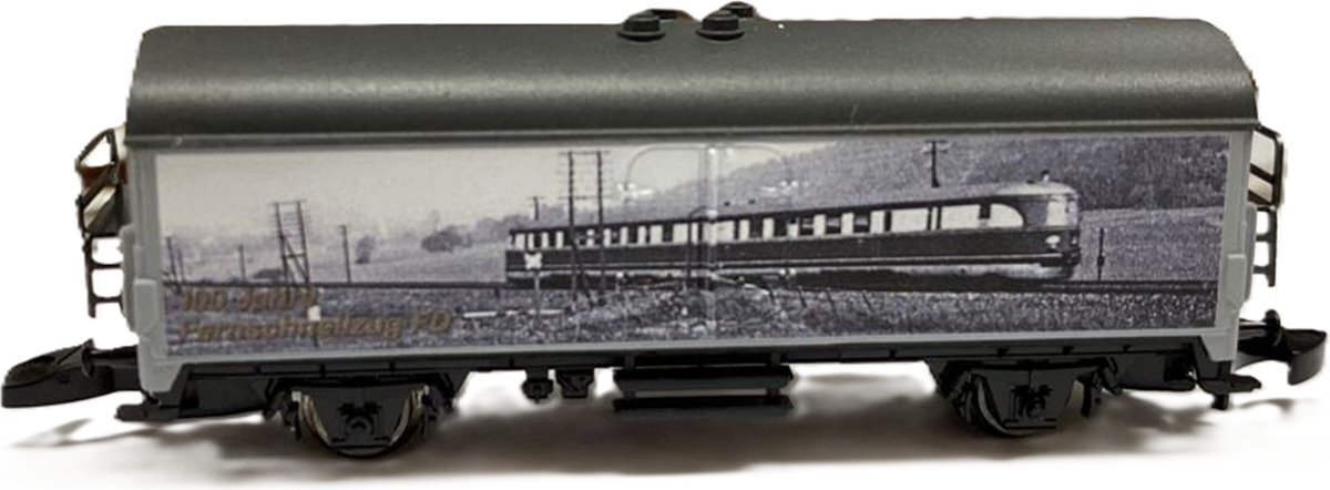 MÄRKLIN, 80133, Z, Gedeckter, Güterwagen, mit, Bildmotiv, TEE, VT, 137, Eisenbahn, Transport, Fahrzeug, Versandbehälter, Güterwagen