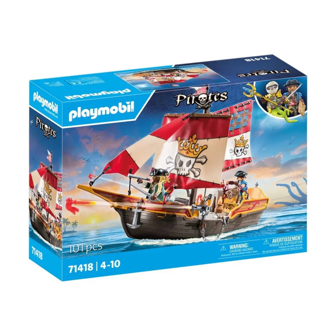 PLAYMOBIL 71418 Piratenschiff PLAYMOBIL, 71418, Piratenschiff