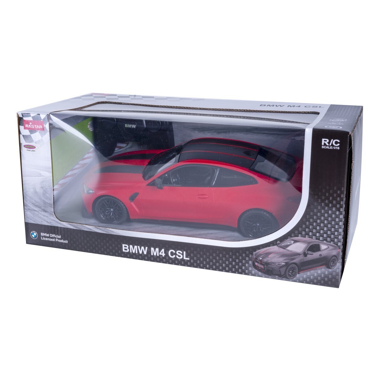 JAMARA BMW M4 CSL 1:16 rot 2,4GHz ab 6 Jahren JAMARA BMW M4 CSL 1:16 rot 2,4GHz ab 6 Jahren