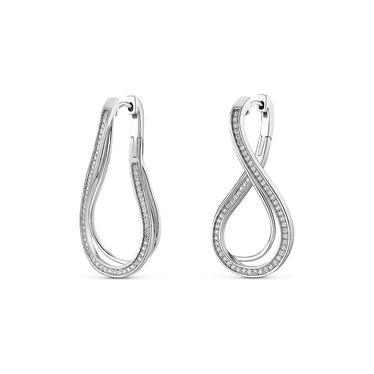 JETTE S.88336097 CREOLEN, SILBER VERSCHLUNGEN