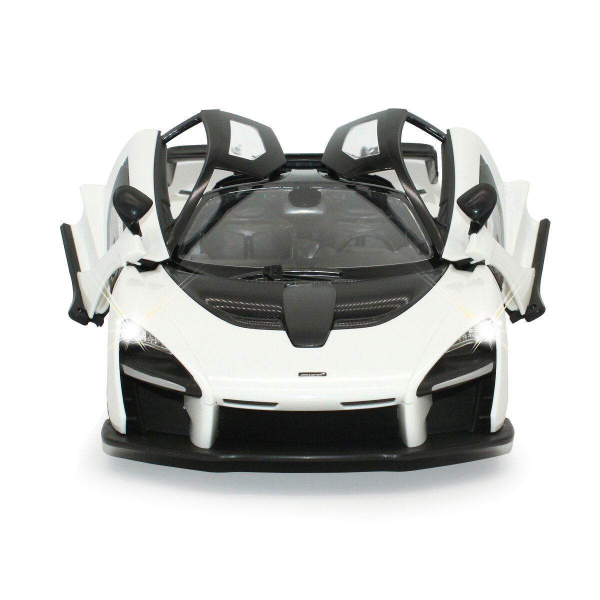JAMARA McLaren Senna 1:14 weiß 2,4GHz Tür manuell ab 6 Jahren