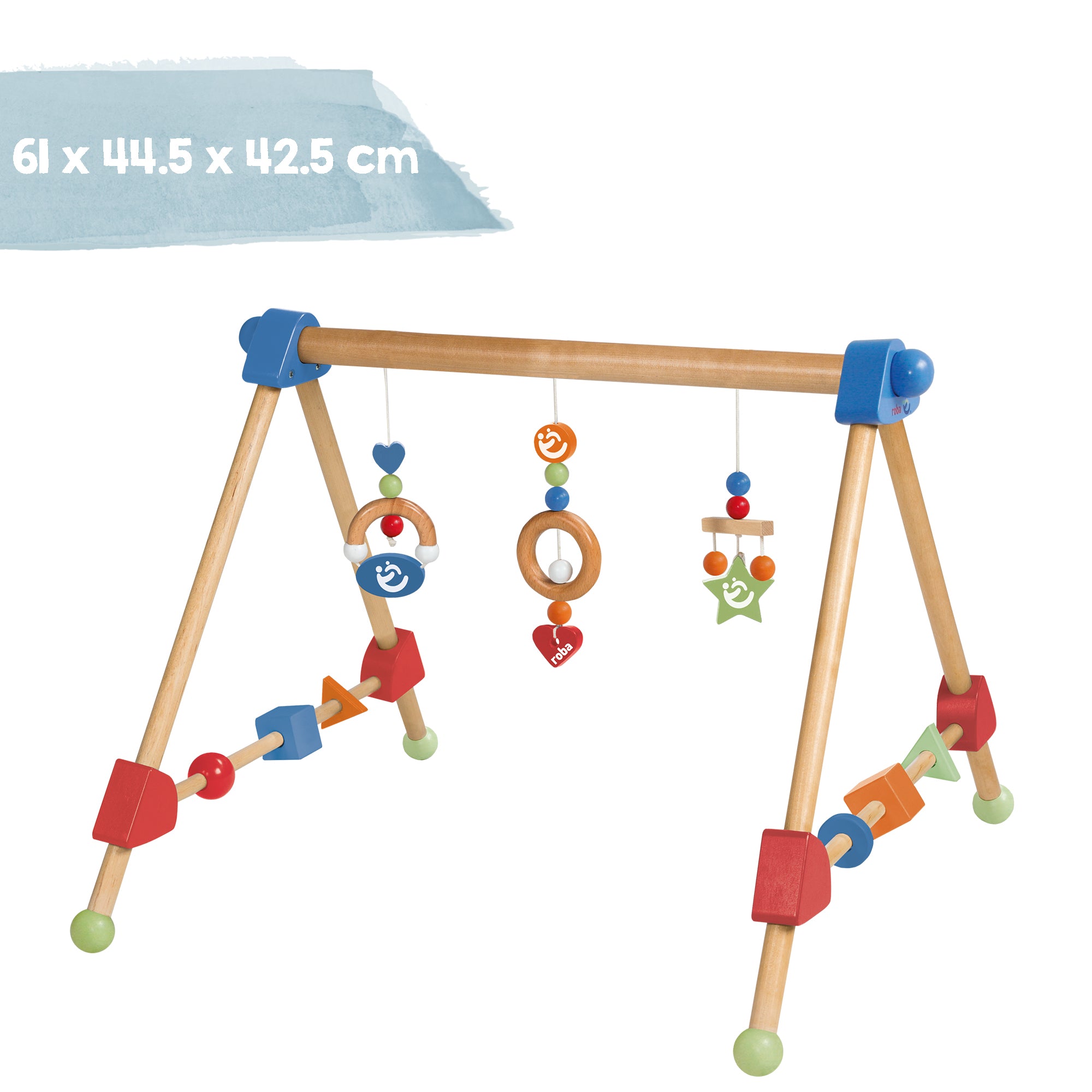 Roba 98810 Spielbogen natur lackiert – Motorik & Lernen - Bild 3 Roba 98810 Spielbogen natur lackiert – Motorik & Lernen - Produktbild 3