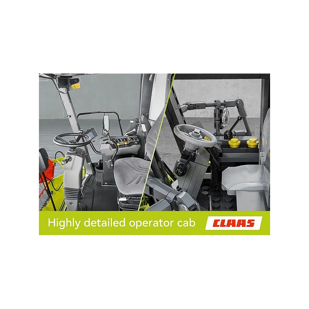CaDA Claas Dominator 370 1:18 2,4GHz Bricks CaDA Claas Dominator 370 1:18 2,4GHz Bricks