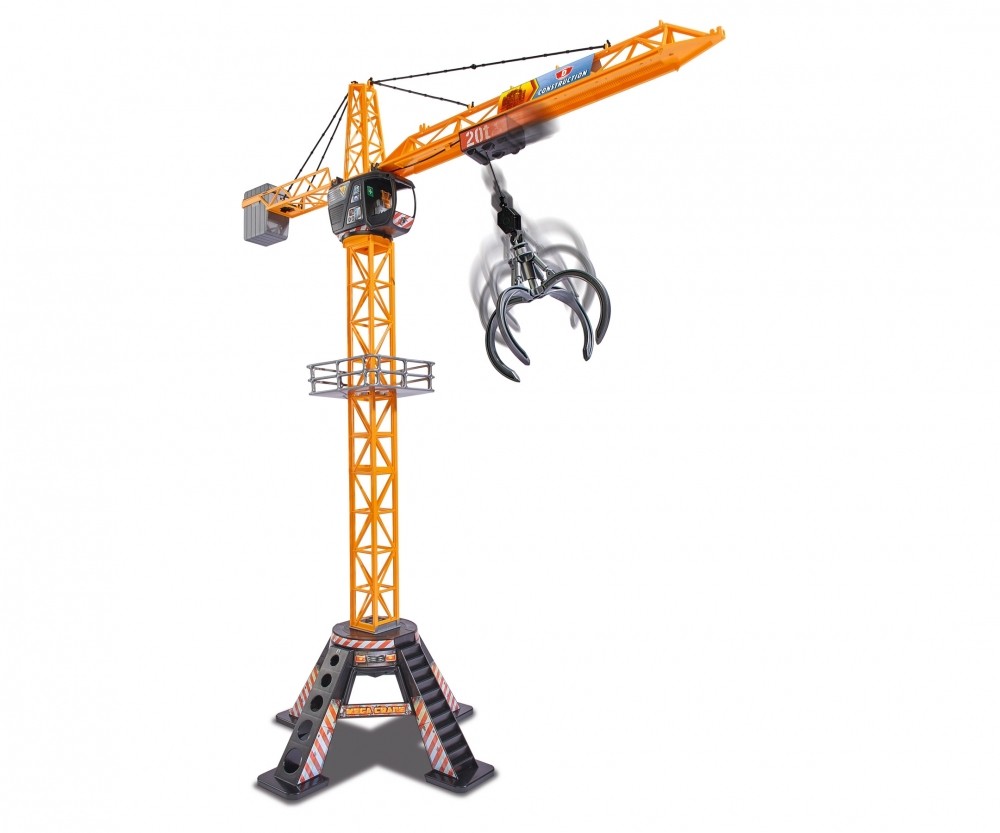 Dickie Toys Mega Crane 201139012 Baugewerbe, Baukran