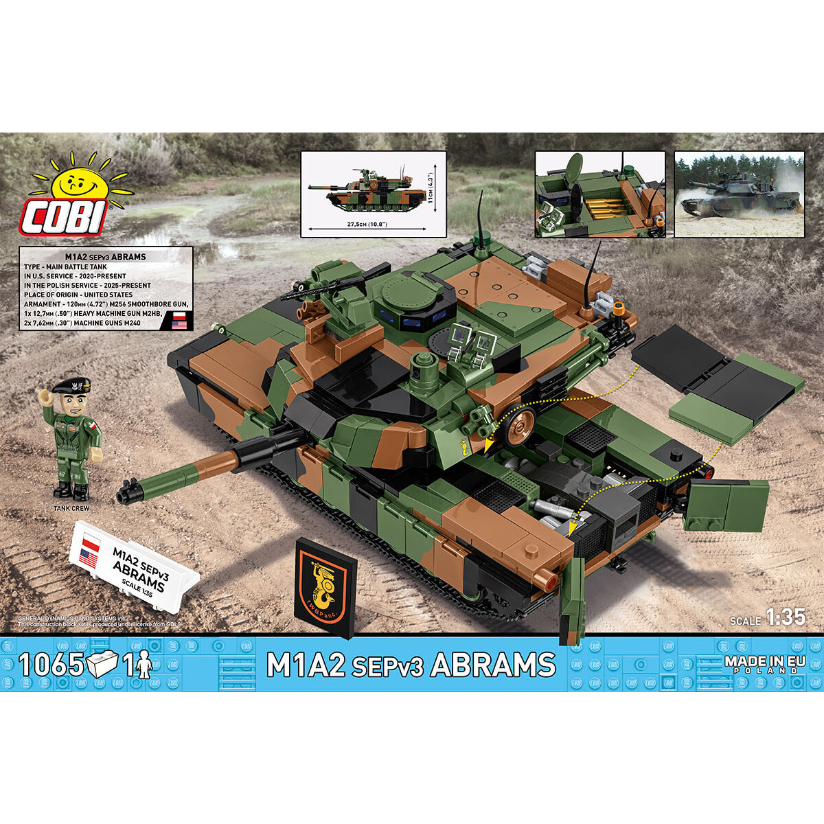 COBI 2633 - M1A2 SEPV3 ABRAMS - Bild 4 COBI 2633 - M1A2 SEPV3 ABRAMS - Bild 4