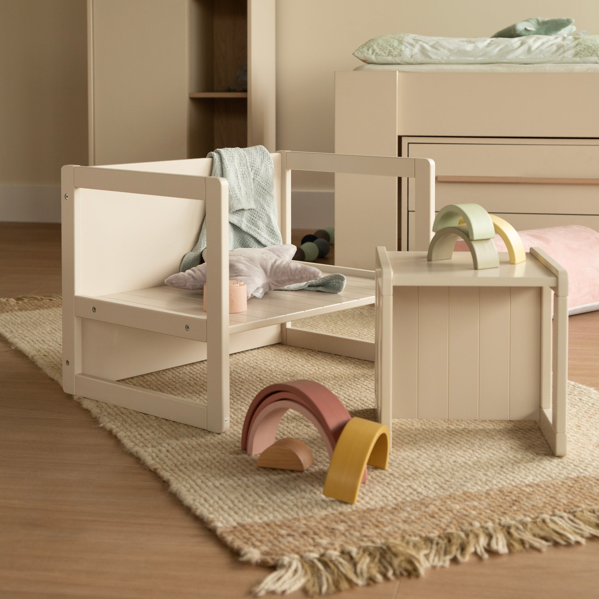 Roba 3041CM Sitzbank/ Tisch Cashmere – Spielmöbel - Produktbild 11