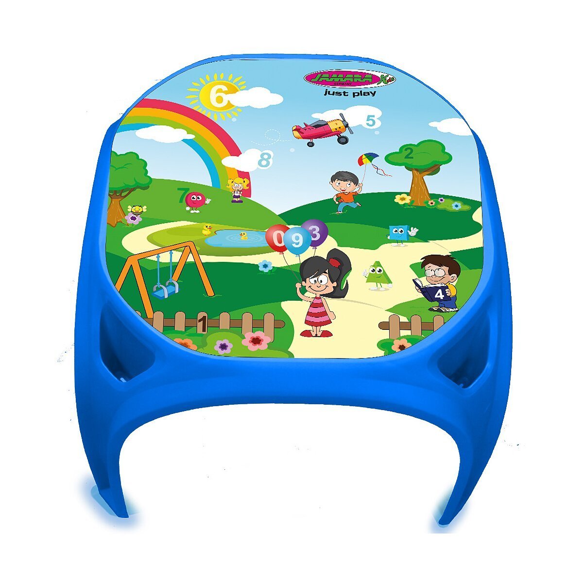 JAMARA Kindertisch Zahlenspaß XL blau ab 24 Monaten