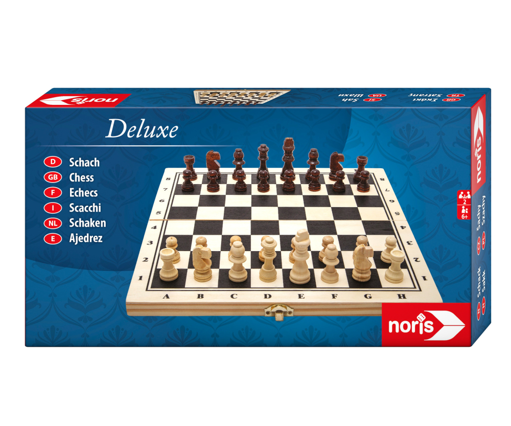 Noris Deluxe Holz - Schach Noris Deluxe Holz - Schach