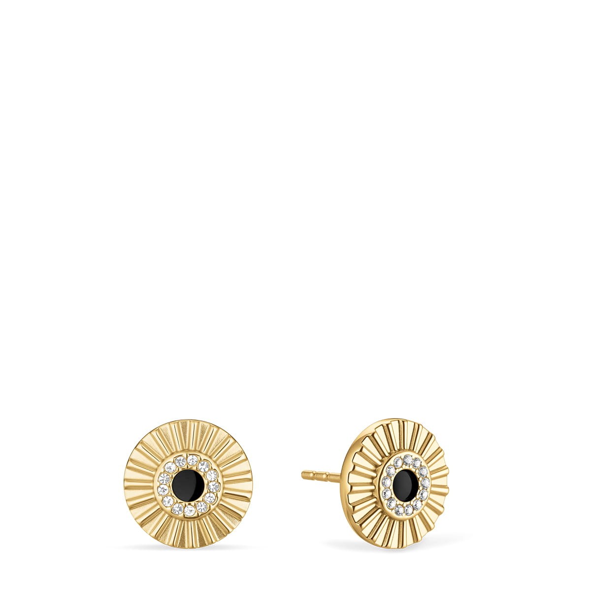 Bering 766-260-05 Ohrstecker, Arctic Flower, Gold/Schwarz Bering 766-260-05 Ohrstecker, Arctic Flower, Gold/Schwarz