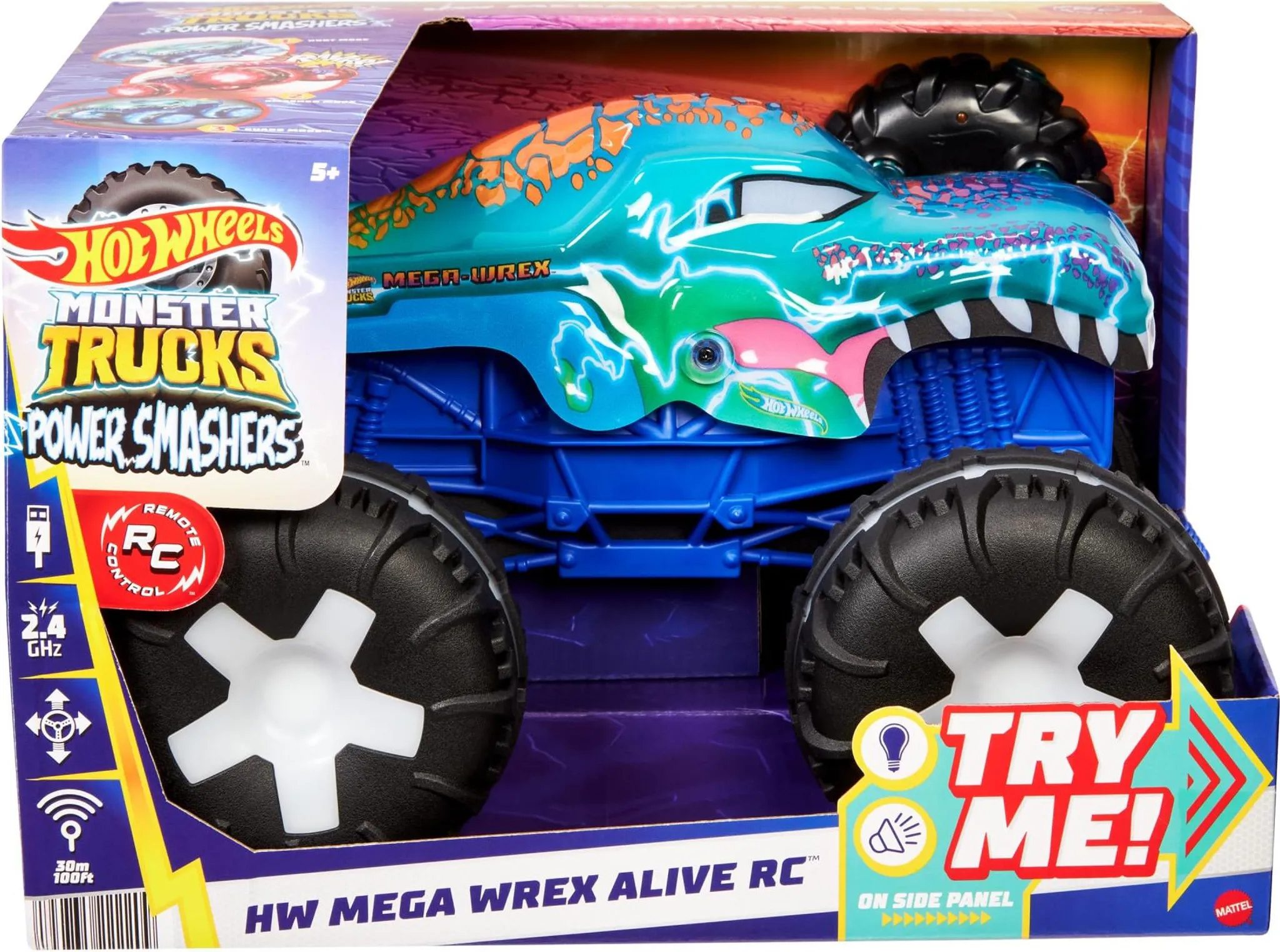 Hot Wheels Monster Trucks R/C 1:15 Mega Wrex International Hot Wheels Monster Trucks R/C 1:15 Mega Wrex International