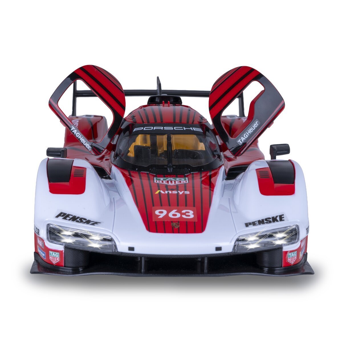 JAMARA Porsche 963 LMDH 1:14 rot 2,4GHz Tür manuell ab 6 Jahren