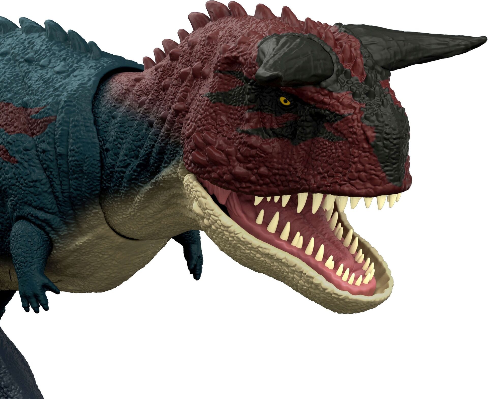 Jurassic World Charge N Chomp Carnotaurus - Mattel - MATTEL JKG85 Produktfoto - Mattel - Jurassic World Charge N Chomp Carnotaurus - Modell MATTEL JKG85
