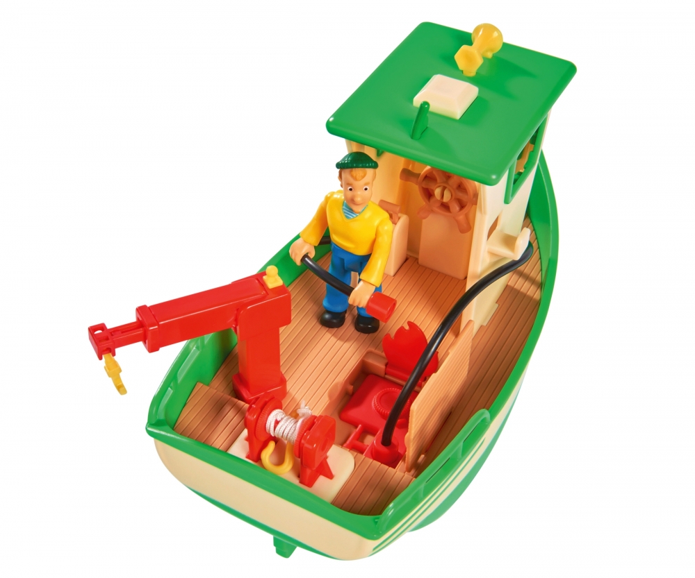 Simba Sam Charlies Fischerboot mit Figur