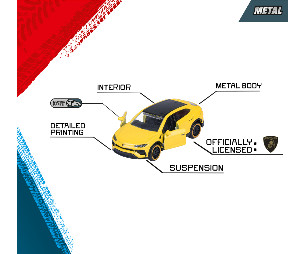 Majorette Lamborghini 5 Pieces Giftpack