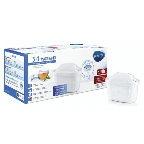 BRITA MAXTRA+ - Universal-Filterkartuschen, Pack 6 (5+1) BRITA MAXTRA+ - Universal-Filterkartuschen, Pack 6 (5+1)