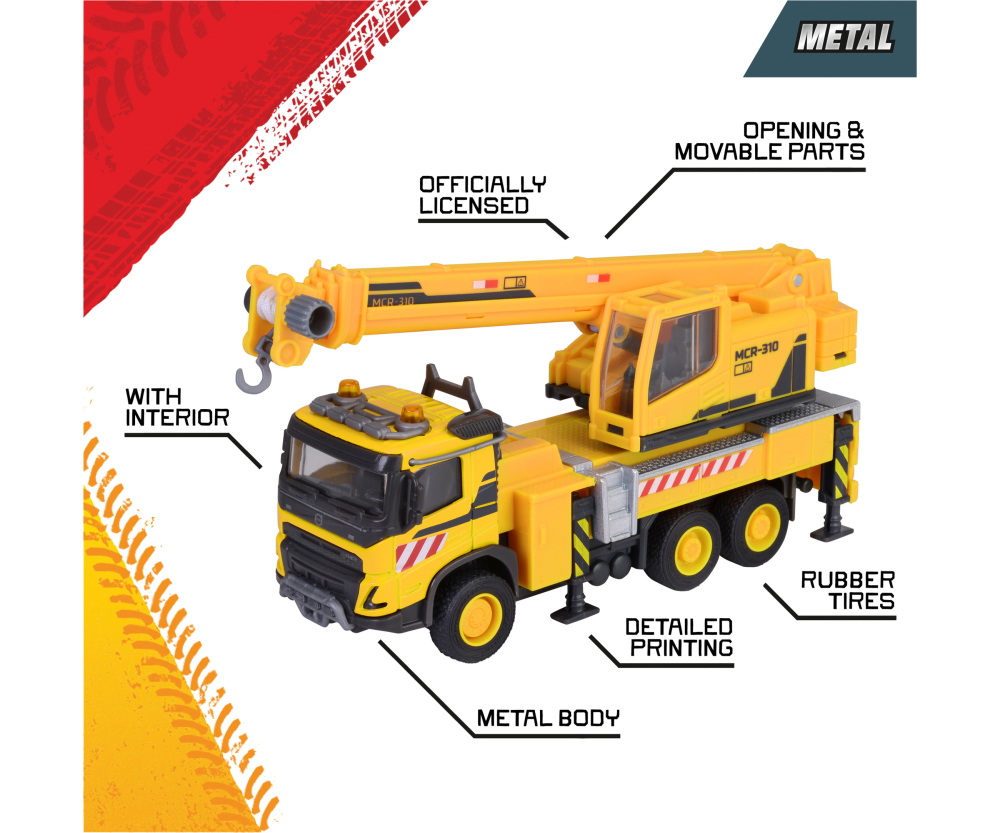 Majorette Volvo FH16 Truck + Wheel Loader