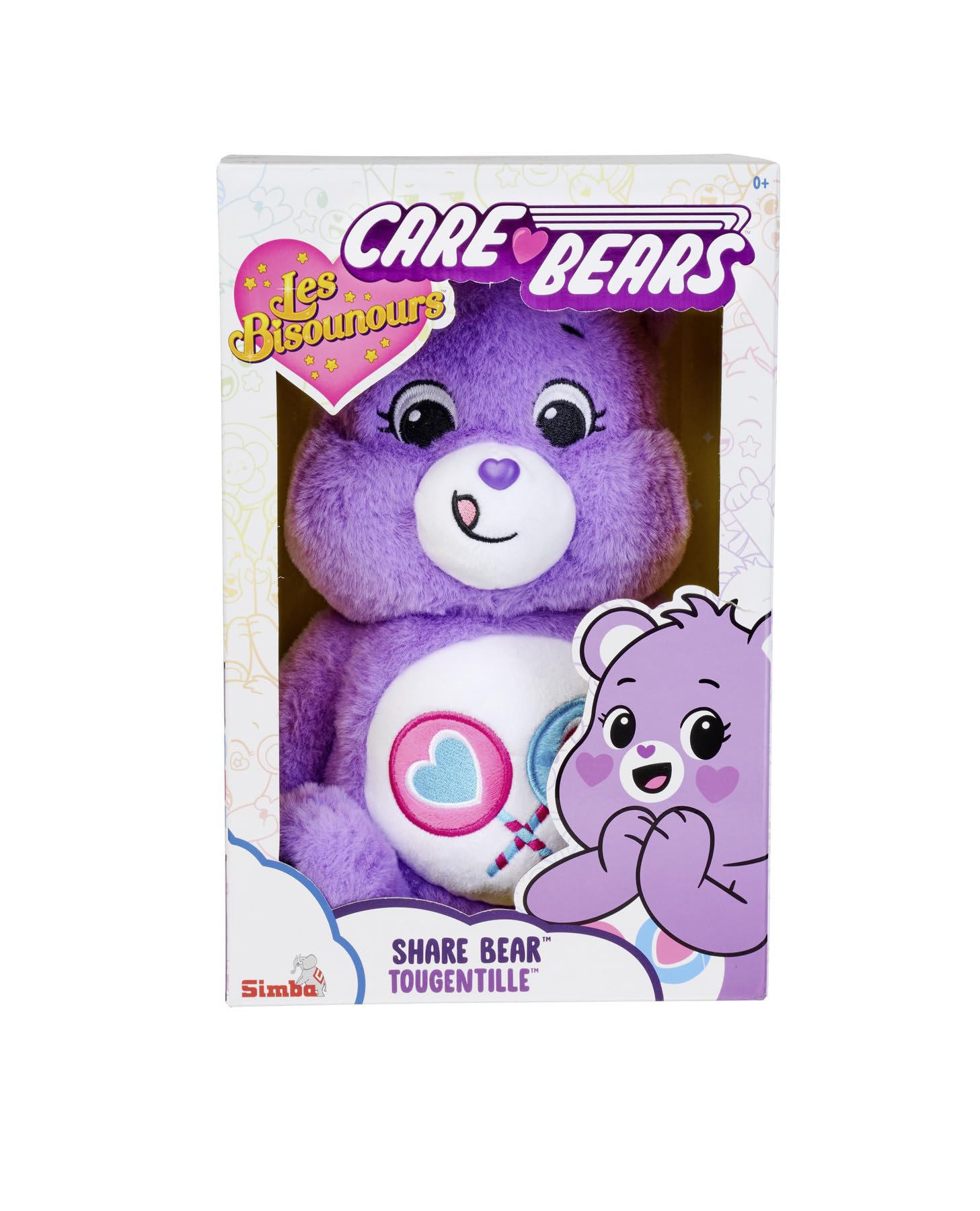 Simba Care Bears Teile Gern Bärchi 35 cm 6305878005 Plüsch, Spielzeug