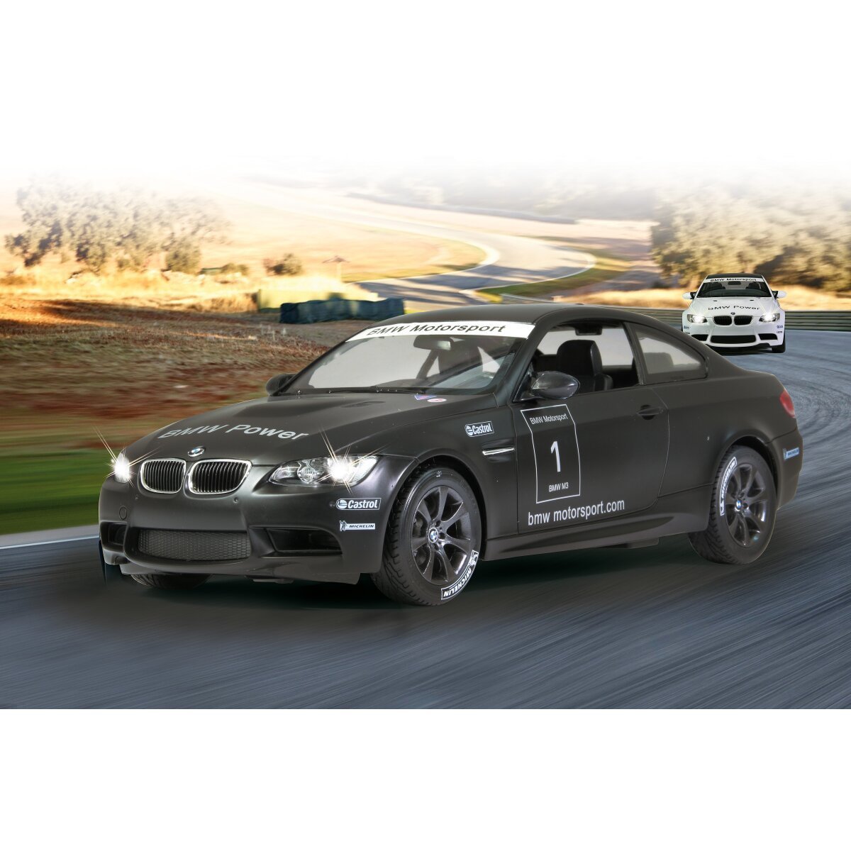 JAMARA BMW M3 Sport 1:14 schwarz 2,4GHz ab 6 Jahren JAMARA BMW M3 Sport 1:14 schwarz 2,4GHz ab 6 Jahren