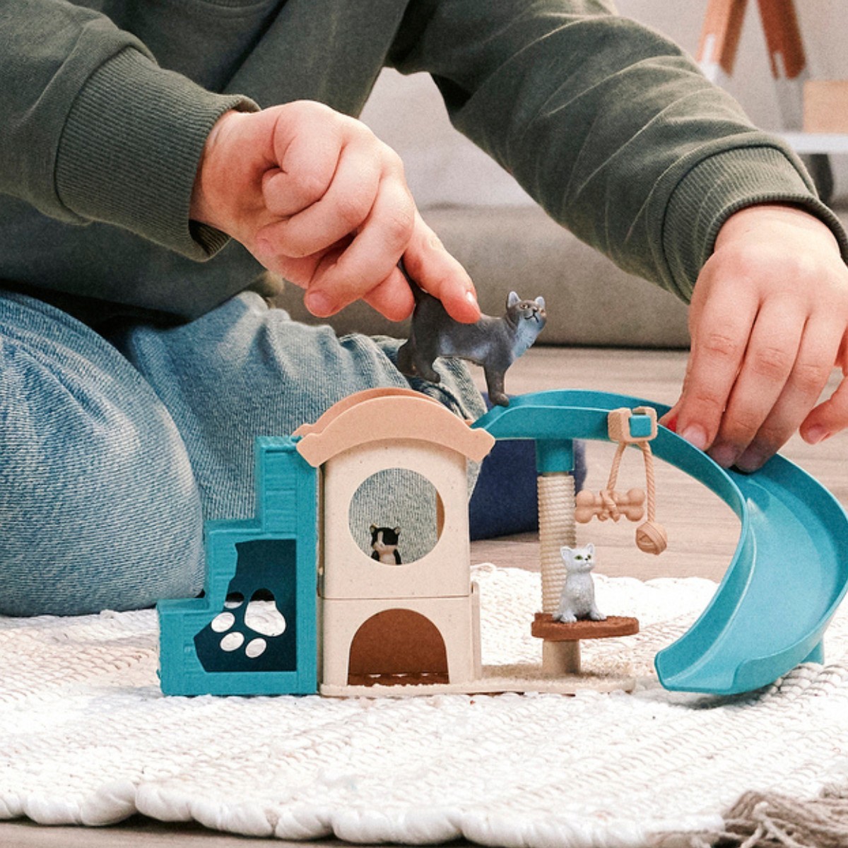 Schleich® 42764 Spielspaß für Katzen