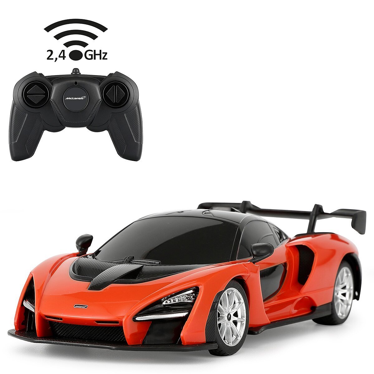 JAMARA McLaren Senna 1:24 orange 2,4GHz ab 6 Jahren