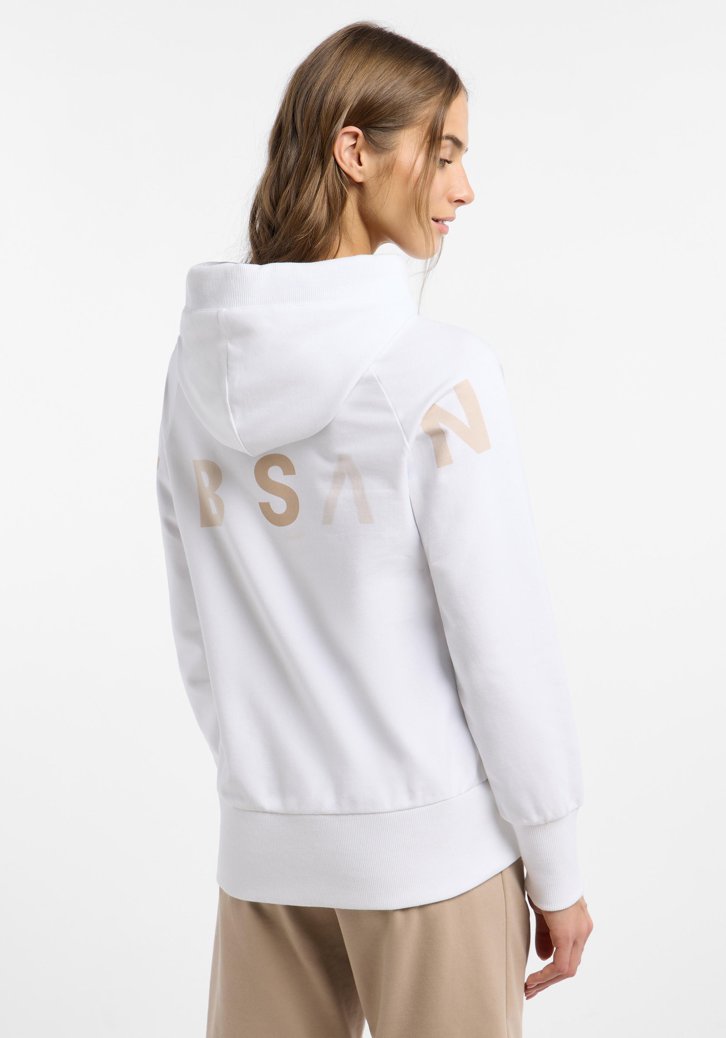 ELBSAND SWEATJACKE, KALA, WEIß von Elbsand bei Conquest. Artikel ELB 70909/111016.