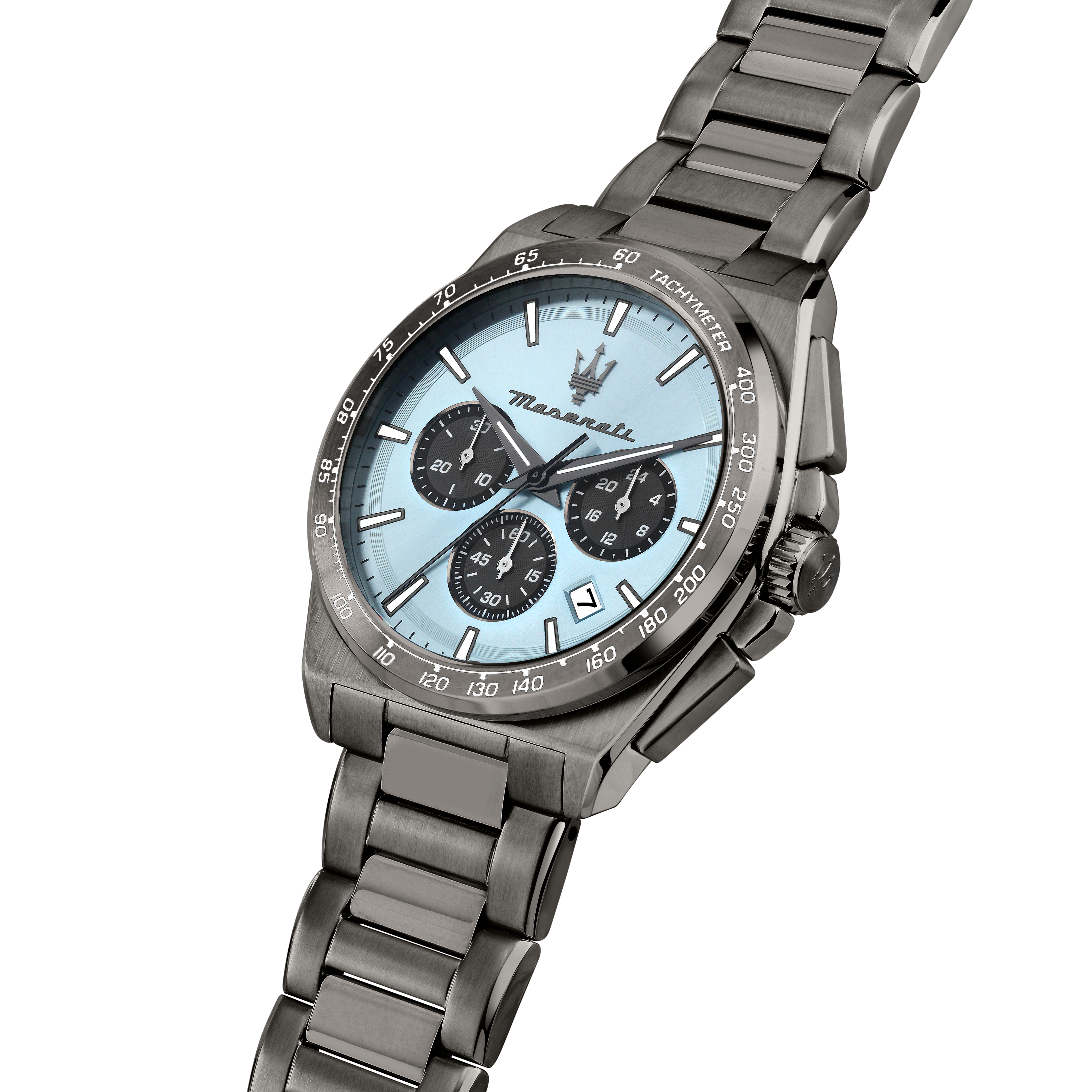 Maserati Velocità Herrenuhr Chronograph 43mm Dunkelgrau
