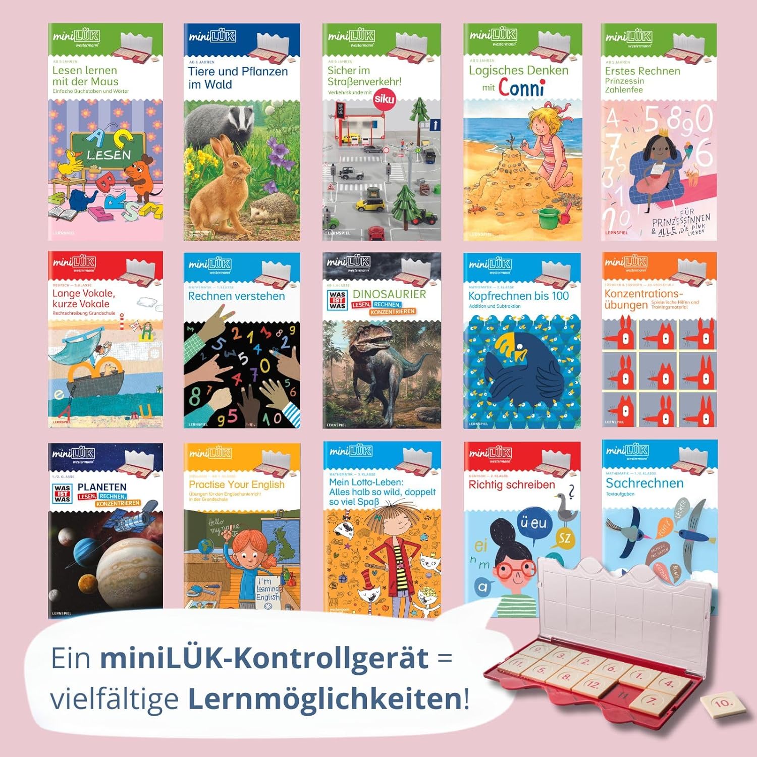 miniLÜK-Set Buchstabieren und zählen mit Peppa Pig miniLÜK-Set Buchstabieren und zählen mit Peppa Pig