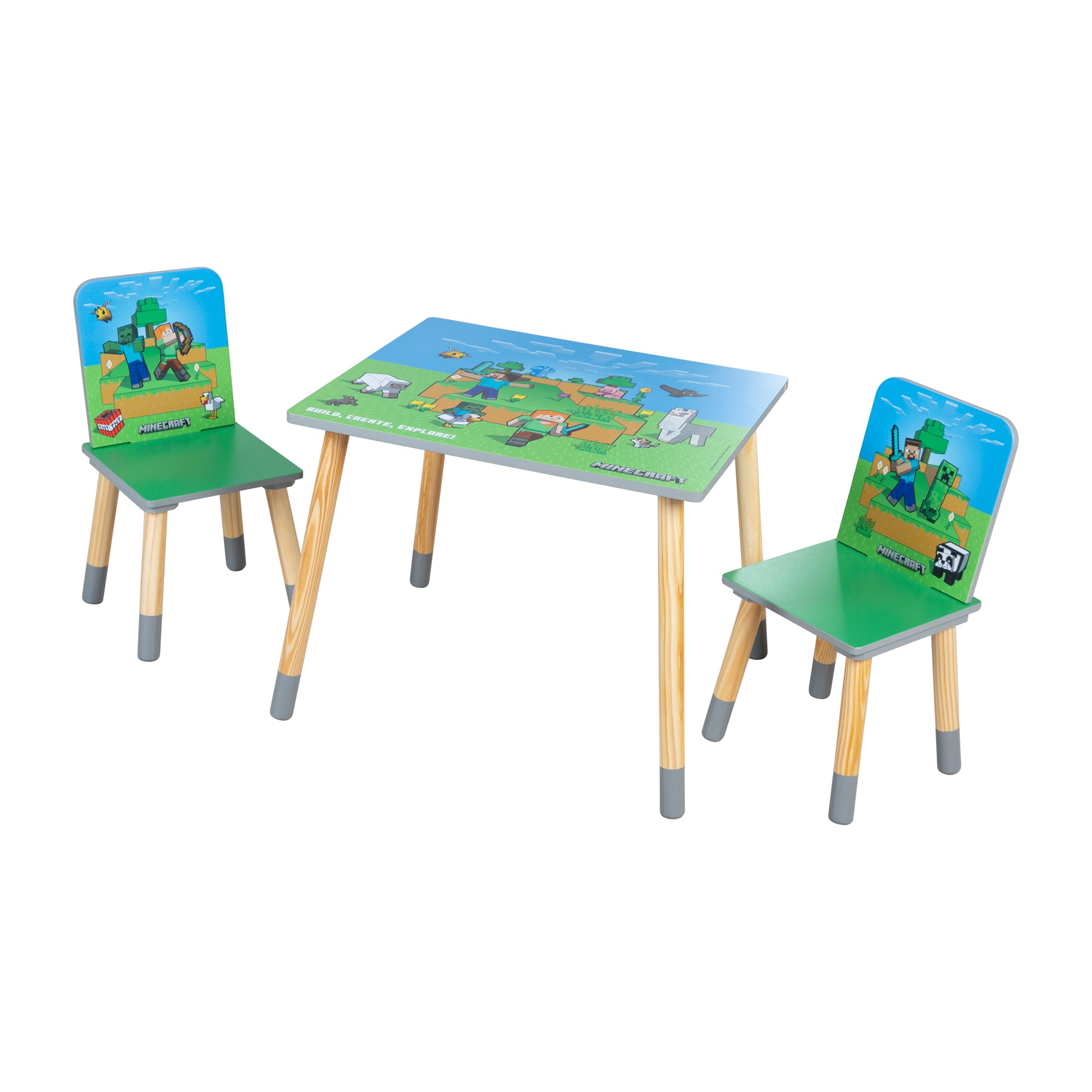 Roba 450019MC SITZGRUPPEN-SET, 1 TISCH MIT 2 STÜHLEN – Spielmöbel - Produktbild 7