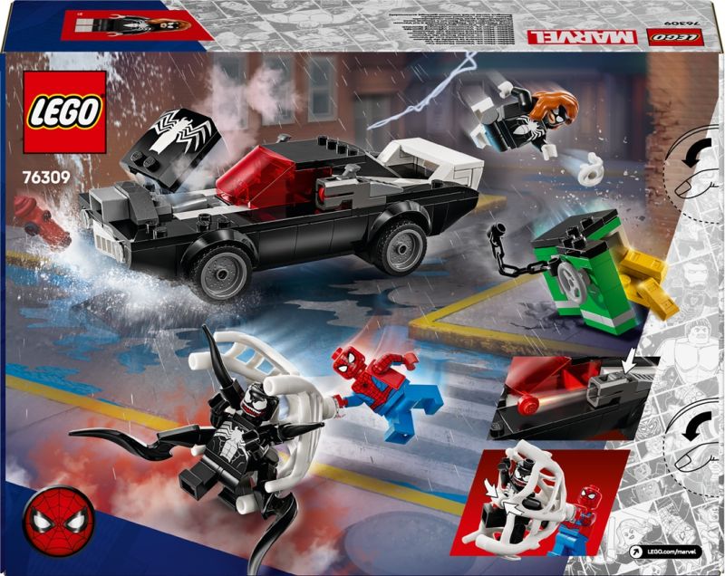 LEGO® MARVEL Super Heroes™ 76309 Spider-Man vs. Venom Muscle-Car